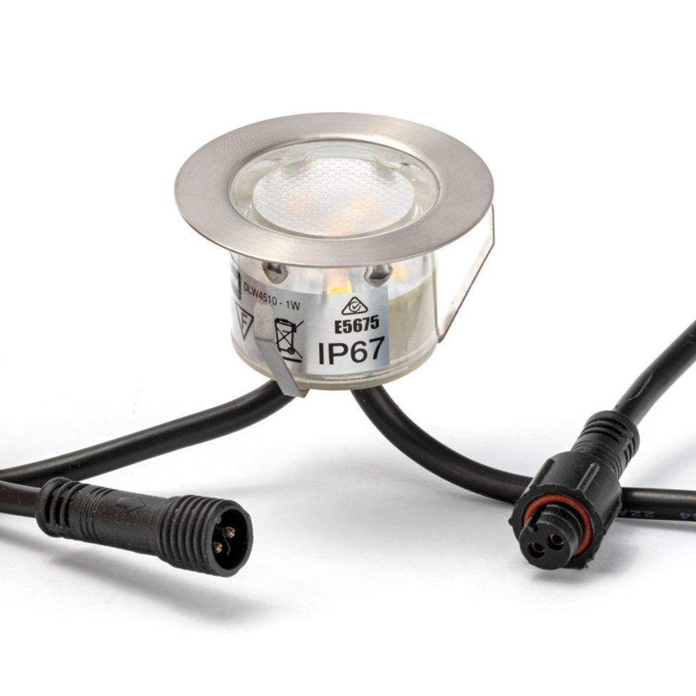 Holman Warm White Deck Lights 45mm, Aqua Gardening