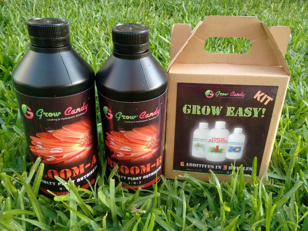 Grow Candy Nutrients in Outdoor Grow