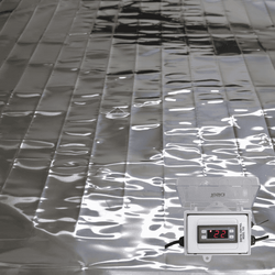 Heated Foil Mat – 1m wide – Digital Thermostat