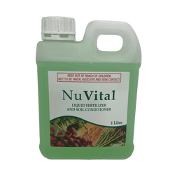 Nu Vital Liquid Fertiliser & Soil conditioner 1L | 20 L