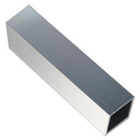 Aluminium Square Tube 25mm [1m]