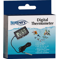 Serenity Digital Thermometer LCD with Probe 