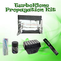Aeroponic Spray Cloning Kit - Turbo Klone T24, Clone Tent & Light
