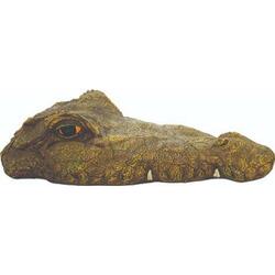 Lurking Crocodile - Floating Pond Ornament 350mm