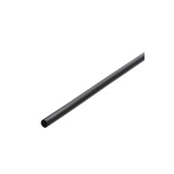 Black Straight 25mm Garden Poly Pipe [1m]