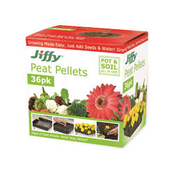 Jiffy Propagation Peat Pellets 36mm x 36 Pellets