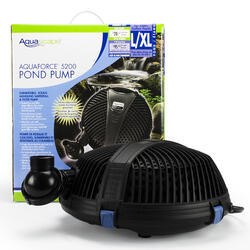 AquaForce Pond Filter Pump 5200 - 20000lph 7.3m max head 240V 348w