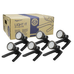 Garden & Pond 3-Watt LED Spotlight 6-Pack