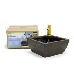 Aquatic Patio Pond Kit - Textured Gray Slate - no pump included