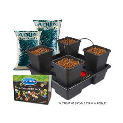 Hydroponics 4 Plant Grow Kit - Recirculating