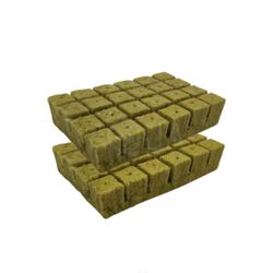 Rockwool Slab 24 Cubes x 2 [30x30mm]