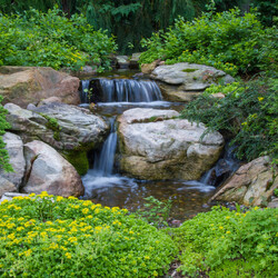 Large Natural Pondless Waterfall - 8m Stream - Kit Plus Installation