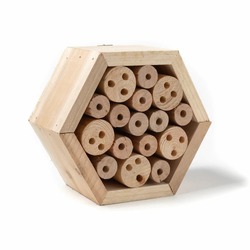 Ryset Hexagon Wood Insect Hotel