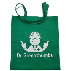 Dr Greenthumbs Green Tote Bag