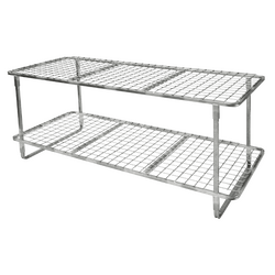 Flat Bench Dual Shelf – 810mm Wide