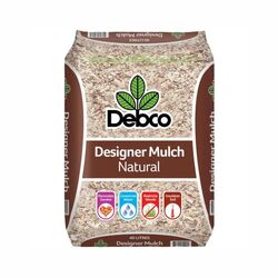 Debco Natural Designer Mulch 40L
