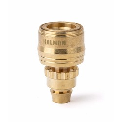 Holman Brass Barbed Screw On Connector 12mm