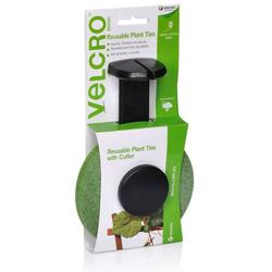 VELCRO® Brand Garden Plant Ties With Cutter 13.7m x 12mm