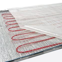 Commercial Heat Mat – Cable on Mesh 900mm wide with Thermostat