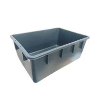 Black Rectangular Tub