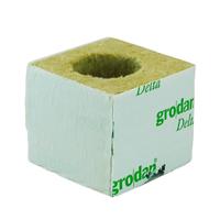 Grodan Rockwool Propagation Cube with Hole 75mm [384 Cubes]