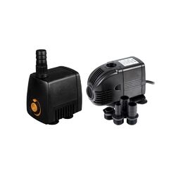 LED Submersible Aquarium Waterfall Fountain Pump Garden Pump 98W Head Hmax 3.5m Used for Pond/Waterfall/Stream/Fish Tank/Hydroponic LED Submersible Pump Fountain US Stock 