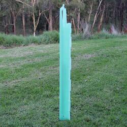 Vine Guards – Fluted & Tabbed – 1200mm high x 90mm triangle