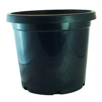Round Black Pot With Holes