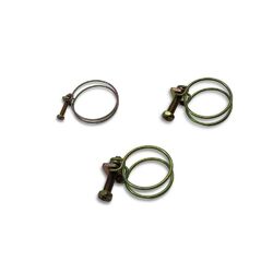 Brass Spiral Clamps for Ribbed Hose [13mm to 50mm]