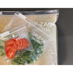 Zip-Zag Resealable Bags for Odour Proof Storage