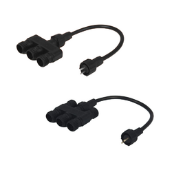 Cable Connector 2-Pin Weatherproof LV 12/24 Volt [3-Way | 5-Way]
