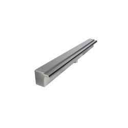 PondMAX Stainless Steel Waterwall - 30mm Lip 600-1500mm Bottom Entry