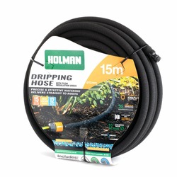 Holman Dripping Hose w/3x Flow Regulation Discs -15m 30m