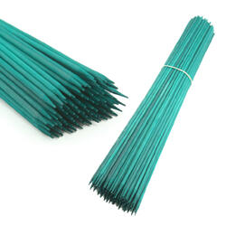 Bamboo Flower Sticks Green 750mm x 6mm