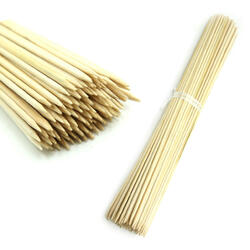 Bamboo Flower Sticks Natural 900mm x 7mm