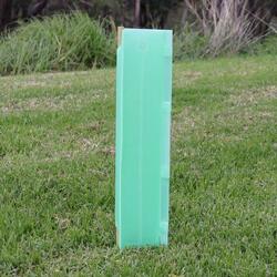 Vine Guards – Fluted & Tabbed – 450mm high x 90mm triangle