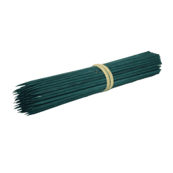 Bamboo Flower Sticks Green 450mm x 4/4.5mm