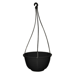 Hanging Basket 250mm Grecian Full Set – Black