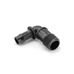 Holman 15mm (1/2″) BSP Male Thread – 13mm Barbed Threaded Elbow