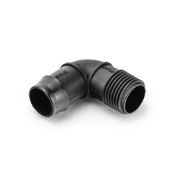 Holman 15mm (1/2″) BSP Male Thread – 19mm Barbed Threaded Elbow