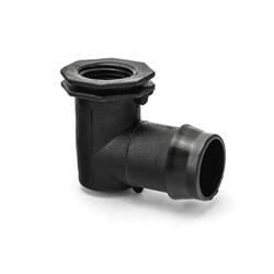 Holman 15mm (1/2″) BSP – 25mm Barbed Threaded Elbow