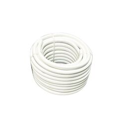 White 4mm Flexible Tubing 250m