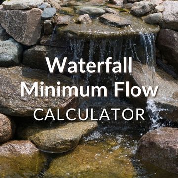 Waterfall Flow Rate Calculator